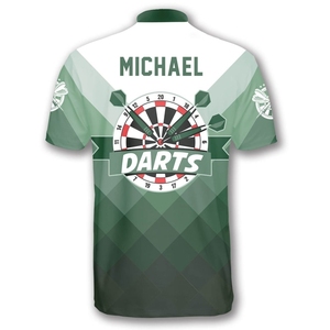 Camiseta deportiva Premium Dart para hombres y mujeres, material de poliéster, tela de secado rápido, impresión por sublimación completa, marca personalizada - Product Image 6