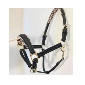 Rub International 7860H Último diseño Caballo Ecuestre Cuero Halter Hot Fix Chain Tamaño personalizable Logo Durable Mejor precio - Product Image 1