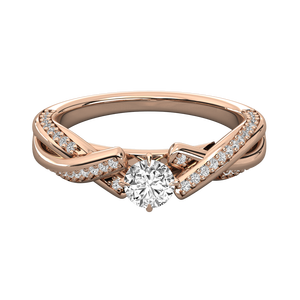 Bague pour femme avec diamant en or 14 carats cultivé en laboratoire, accessoire élégant et luxueux - Product Image 6