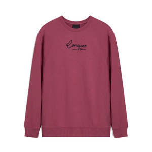 <b>Men's</b> Soft Polyester Crewneck Sweatshirt with Embroidered Streetwear Hoodies Wholesale for Winter - Product Image 1