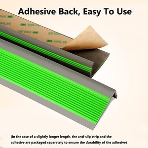 Cao su cầu thang góc <span class=keywords><strong>TRIM</strong></span>, Non-Slip bước Tread L hình dạng cầu thang cạnh bảo vệ - Product Image 4