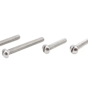 Wholesale High Strength Din964 Countersunk Head Bolt Titanium Fastener Precision Turned Part Color Support Customization