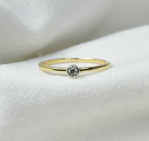 Anillo de piedras preciosas de Plata de Ley 925, joyería hecha a mano, anillo de plata de ley de topacio blanco, forma redonda, anillo de diseñador de moda, joyería - Product Image 4