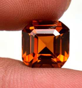 Grado superior 100% Natural certificado naranja rojo Hessonite granate genuino suelto calibrado tamaño piedra preciosa mejor para el uso de la fabricación de joyas - Product Image 6