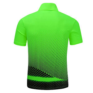 Venta al por mayor logotipo personalizado de manga corta hombres Polo camiseta de alta calidad fabricantes de ropa deportiva polos - Product Image 3