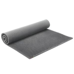 Panneau de mousse insonorisante acoustique 0,45 NCR 1,2 m x 2 m 1 pouce d'épaisseur Rouleau gris - Product Image 1