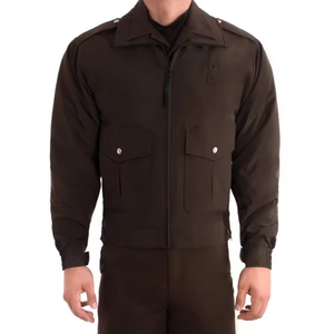 Chaqueta de guardia de seguridad para hombre de alta calidad uniforme de invierno negro para ADULTOS - Product Image 5