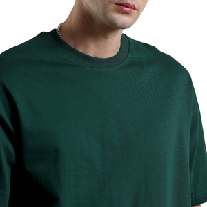 T-shirt Homme Personnalisé avec Logo, 100% Coton Léger, Coupe Droite, Épaules Tombantes, Uni, Respirant, Qualité Supérieure, Élégant - Product Image 4