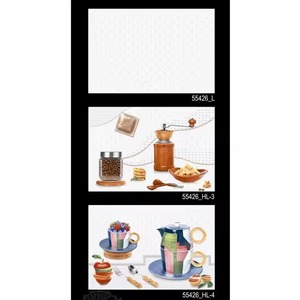 ยี่ห้อ Vistaar 30x45ซม. กระเบื้องเซรามิคผนังดิจิทัลขายดีเคลือบเงาสีเขียวด้าน OEM 12X18เคลือบสำหรับใช้ในอาคาร - Product Image 1