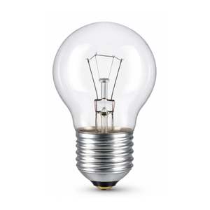CLEAR SPHERICAL 40W 24V <b>E27</b> Incandescent <b>Bulbs</b> - Product Image 1