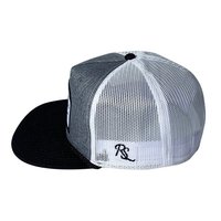 Casquette en maille streetwear 5 panneaux avec patch brodé personnalisé OMD Vietnam, service ODM professionnel, qualité internationale, prix B2B, faible MOQ