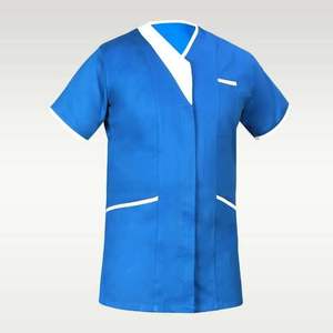เครื่องแบบผ้าฝ้ายโพลีเอสเตอร์ทอสำหรับพนักงานในโรงพยาบาล - Product Image 3