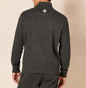 Sudaderas con capucha transpirables para hombre Sudaderas con capucha de media cremallera de Pakistán con nuevo diseño de logotipo personalizado - Product Image 6