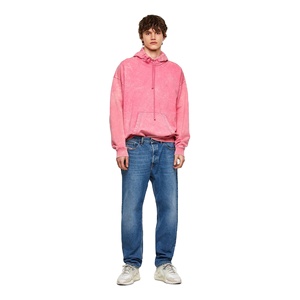 Sudadera con capucha lavada con ácido para hombre más vendida, ropa de calle informal de gran tamaño de manga larga de alta calidad, estilo personalizado, MOQ bajo, precio bajo - Product Image 2