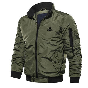 Chaqueta Bomber para Hombre de Secado Rápido al por Mayor para Venta en Línea, Chaqueta Bomber para Hombre Hecha de Nailon y Poliéster - Product Image 1