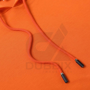 Sudadera Corta de Invierno para Mujer, de Poliéster y Algodón, con Capucha, Informal, Hombros Caídos, Estampada, Transpirable, Diseño Personalizado - Product Image 4