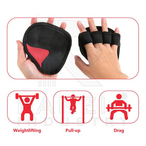 Venta al por mayor de guantes de gimnasio de neopreno con diseño de camuflaje almohadillas de agarre sublimadas entrenamiento Fitness equipo de mano logotipo privado accesorios de ejercicio - Product Image 5
