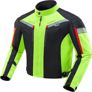 เสื้อแจ็กเก็ตมอเตอร์ไซด์ใส่ได้ทั้งผู้ชายและผู้หญิงใส่ลำลองสำหรับฤดูหนาวแจ็คเก็ตหนังดีไซน์ตามสั่งกันลมไซส์ใหญ่พิเศษ - Product Image 2