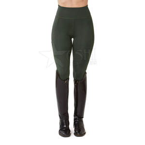 Leggings ecuestres de mujer de alta calidad para montar a caballo Pantalones al por mayor en MOQ bajo - Product Image 3
