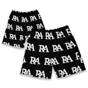 Short de basket-ball pour homme de haute qualité Logo personnalisé Sublimation Hip Hop Letter Design Mesh Shorts Techniques imprimées - Product Image 3