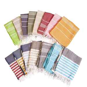 Toalla de playa de algodón turco de gran tamaño Ultra suave, secado rápido, ligera, sin arena, absorbente, estilo de tendencia para Resort, piscina, Spa - Product Image 5