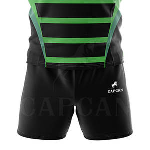 Conjunto de uniforme de rugby personalizable para hombre, transpirable y duradero para partidos intensos con nombre y número de equipo - Product Image 5