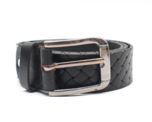 Cinturón de piel de vaca auténtica de alta calidad unisex con hebilla de latón de estilo de moda occidental excelente valor - Product Image 1