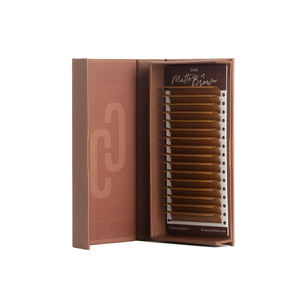 Charmlash Brown Lash Trays Lash Extensions Brown 2D Y Light Brown Lash Oem Odm Matte Brown Private <b>Label</b> - Product Image 3