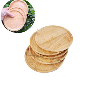 Posavasos de madera ligero y respetuoso con el medio ambiente moderno, almohadilla láser con logotipo personalizado, utensilios de cocina, decoración de cena con alfombrillas y almohadillas de precio EXW - Product Image 1