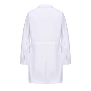 Blouse de laboratoire en denim léger et confortable naturelle pour les médecins, les infirmières, les travailleurs de la santé, un gommage médical respirant et durable - Product Image 3