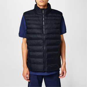 Chaleco de Invierno para Hombre con Logotipo Personalizado OEM, Chaleco Informal Impermeable con Relleno de Plumón, Chaqueta Personalizada para Hombre - Product Image 4