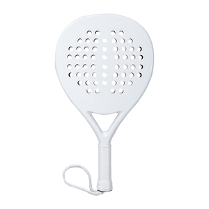 Paletas de raqueta de tenis de fibra de carbono de alta calidad Cara blanca con red de nylon Hecho en Pakistán por Maximize Wear - Product Image 1