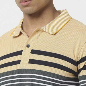 Polo respirant pour homme, chemises de qualité supérieure, couleur unie, polo de golf, manches courtes, tissu léger, look sportif élégant - Product Image 5