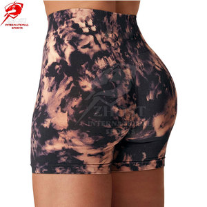 Seamless Biker Yoga Shorts For Women High Waist <b>Tummy</b> <b>Control</b> Gym Fitness Shorts Soft Stretch Comfortable Fit - Product Image 5