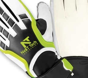 ถุงมือผู้รักษาประตูคุณภาพสูงสำหรับวัตถุประสงค์ในการแข่งขันและการฝึกอบรมดีไซน์และโลโก้ตามสั่งโดยอุตสาหกรรมเทคโนโลยีถัดไป - Product Image 2