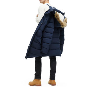 เสื้อพาร์เก็ตมีฮู้ดสำหรับผู้ชายเสื้อแจ็คเก็ตแฟชั่นสำหรับฤดูหนาวเสื้อแจ็คเก็ตขนปุยแบบสั่งทำสำหรับฤดูหนาว - Product Image 2