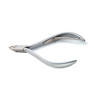 Surgical Grade Cuticle Nippers With 3 mm Tip Cuticle Trimmer German Steel Nail Clippers With <b>Plain</b> Handle With Single Spring - Product Image 3