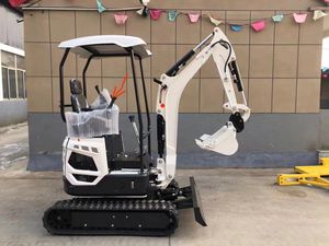 Multifunctionele minigraafmachine te koop, kleine graafmachine met volledige set accessoires voor het leggen van pijpleidingen - Product Image 4