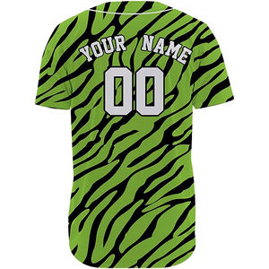 Diseño Gratuito, Sublimación Total, Jersey de Béisbol en Blanco, Jersey de Béisbol Personalizado para Hombre - Product Image 2