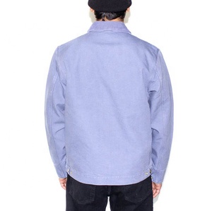 Custom Heavyweight Canvas Waterproof Windproof Work <b>Jacket</b> <b>Men</b> Distressed Carpenter <b>Trucker</b> Detroit Worker - Product Image 2