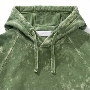 Meilleur sweat à capuche épais délavé à l'acide pour homme, 100% coton, épaules tombantes, poche personnalisable, couleur sur mesure, vêtement d'hiver - Product Image 4