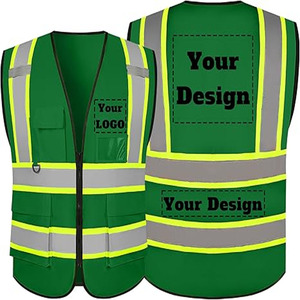 Chaleco de Seguridad Personalizable con Múltiples Bolsillos, Ropa Reflectante Impermeable, Venta al por Mayor de Fábrica Pakistaní, Cargado por Dress Sports - Product Image 1