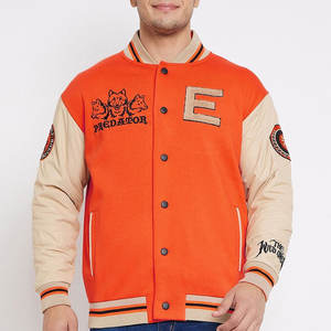 High Street Casual Wear Nueva llegada Chaqueta de béisbol para hombres Ligero Mejor estilo Precio bajo Chaqueta de letras para hombres - Product Image 1