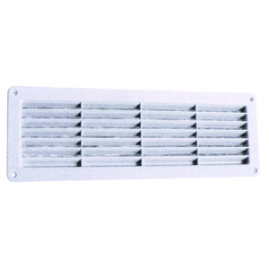 Rejilla de Ventilación de Plástico con Malla de mm. 370x123 - Product Image 1