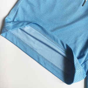 Pantalones cortos de lona informales personalizados 100% algodón gimnasio doble capa malla verano hombres 5 pulgadas pantalones cortos de baloncesto entrepierna - Product Image 5