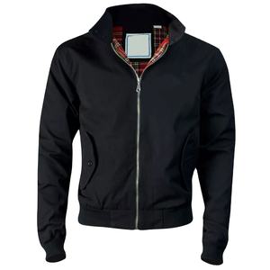 Chaqueta Bomber Unisex de Lona de Primera Calidad, Impermeable, Ecológica, Ligera, con Cuello Alto, Teñido Liso, Fabricación Profesional - Product Image 1