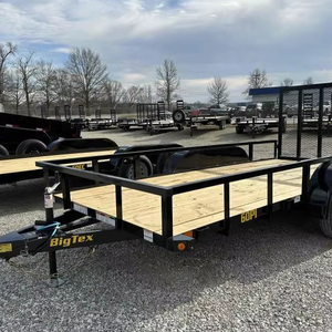 Remolque Utilitario Ligero de Eje Único Tex Trailer 5x8 con Piso de Malla de Acero Expandido y Rieles Laterales Extraíbles - Product Image 6