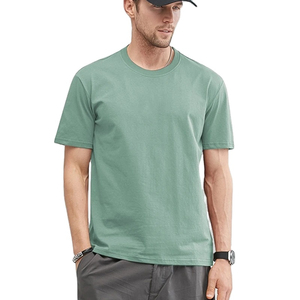 100% cotton <b>T</b>-<b>shirt</b> for <b>men</b> loose fit printed Customized Logo 250GSM Pullover <b>Men</b> <b>T</b>-<b>Shirts</b> Printed Oversized <b>T</b>-<b>shirt</b> O-Neck - Product Image 5