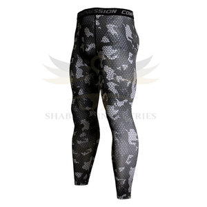 Wholesale Lightweight MMA <b>Leggings</b> for <b>Men</b> Customized Logo Latest Design Available - Product Image 3