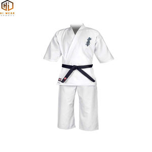 ชุดฝึกคอตตอนโพลีเอสเตอร์ Kyokushin เครื่องแบบคาราเต้ GI ใส่สบาย - Product Image 3